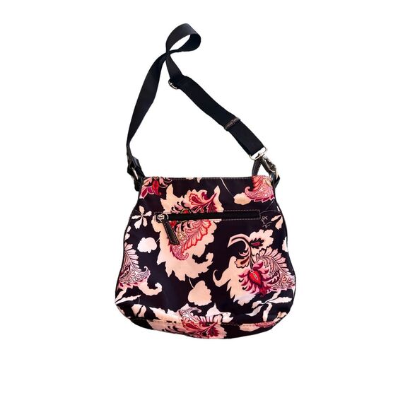 Franco Sarto Women's Multicolor Floral Print Crossbody Bag Size 10" x 10" - Picture 8 of 12